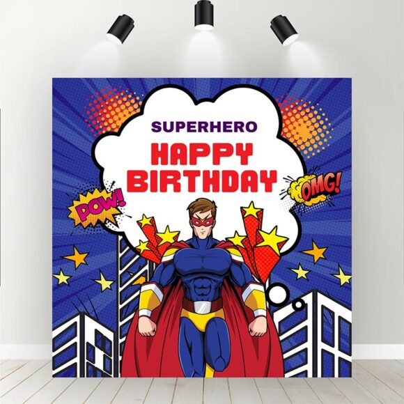 super-hero-Backdrop