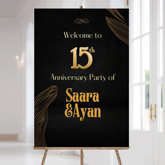 15th-Anniversary-welcome-Board