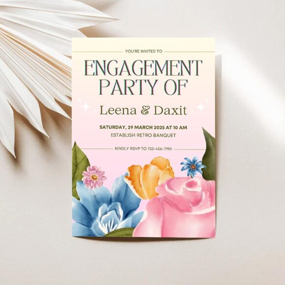 Colorful-Elegant-Watercolor-Engagement-Invitation