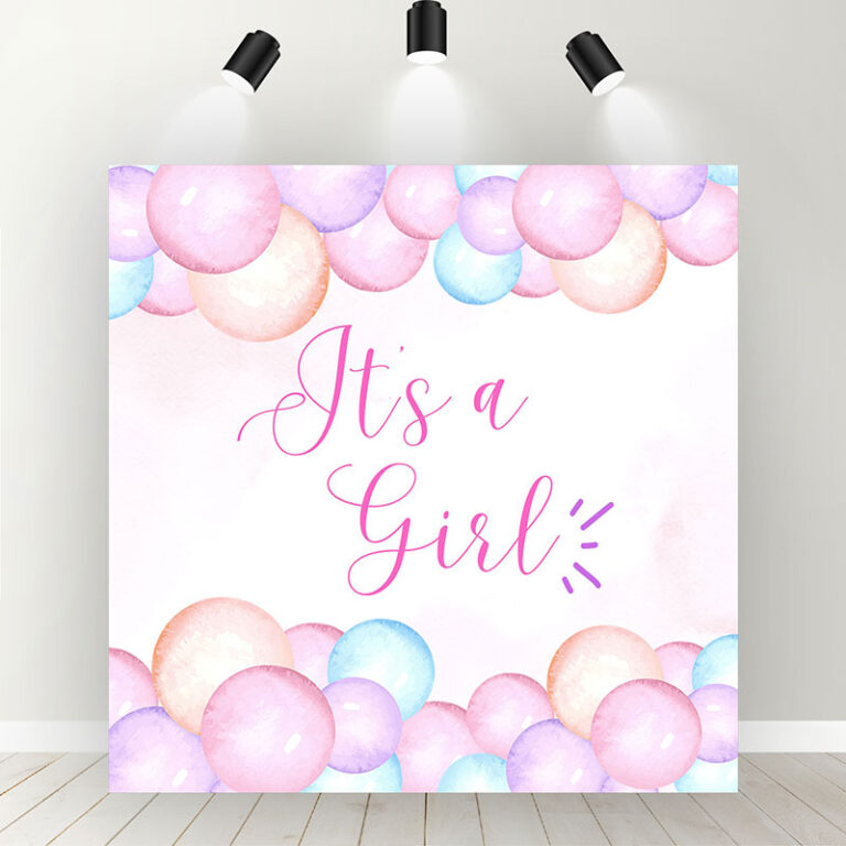 Colorful-Balloon-Theme-Baby-Girl-Welcome-Backdrop